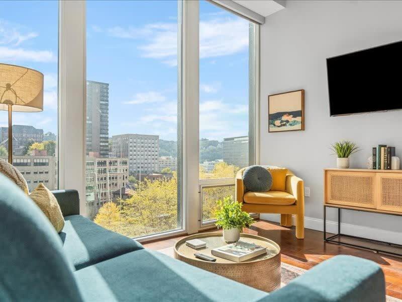 Cozysuites Modern 1Br, Ppg Paints Arena, Pitts Pittsburgh Exteriör bild